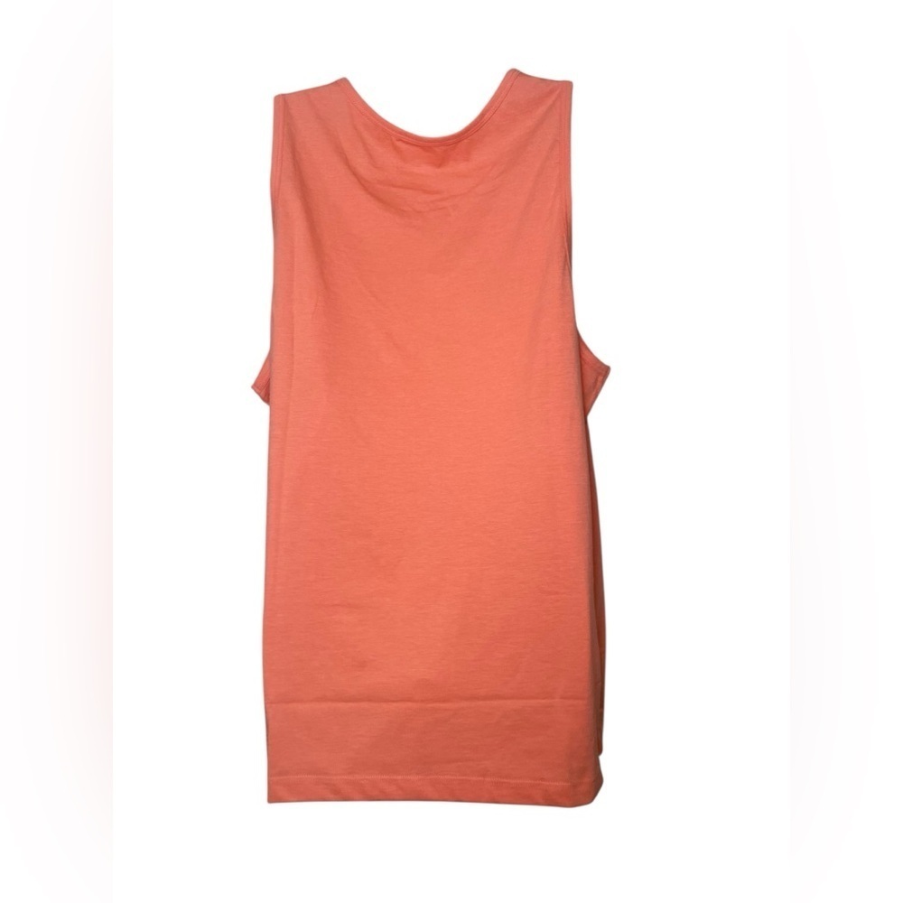 Abound Coral Sleeveless Tank Top XL New | Cotton Blend Casual Tunic - Picture 2 of 5
